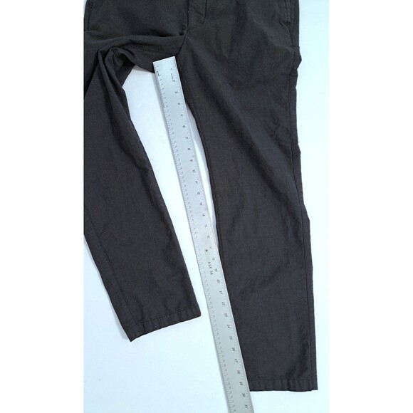 Banana Republic Men's 33x32 Pants Gray Herringbone Aiden Fit Dress Formal - Picture 10 of 10